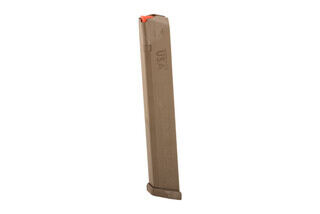 A2-Stick 34 Round 9mm GLOCK Magazine from Amend2 is made from impact-resistant polymer
